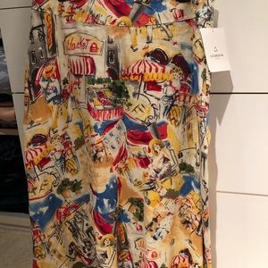 Liz Claiborne petite linen skirt